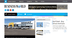 Desktop Screenshot of businessworld.ie